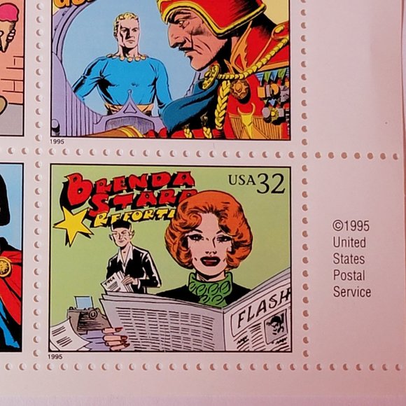 USPS Comic Strip Classics Collectible Stamp Sheet of 20 .32 Stamps. 2 sheets - Picture 5 of 8